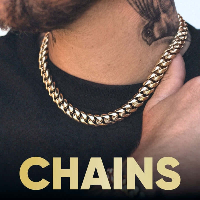 Gold Chains for Men - Gold Necklaces
