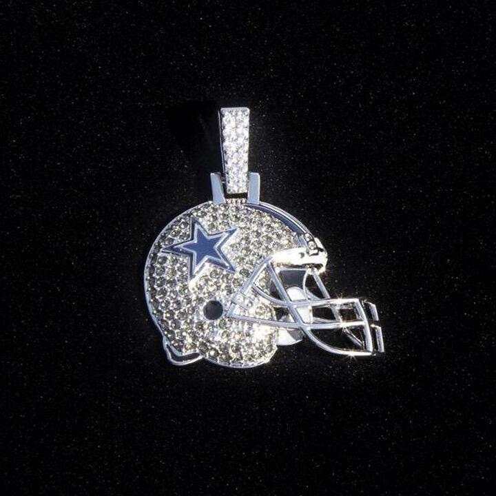 Dallas Cowboys Helmet Pendant – The GLD Shop