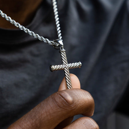 Rope Cross Pendant – The GLD Shop