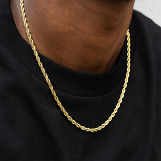 Solid Gold Rope Chain | The Gold Gods