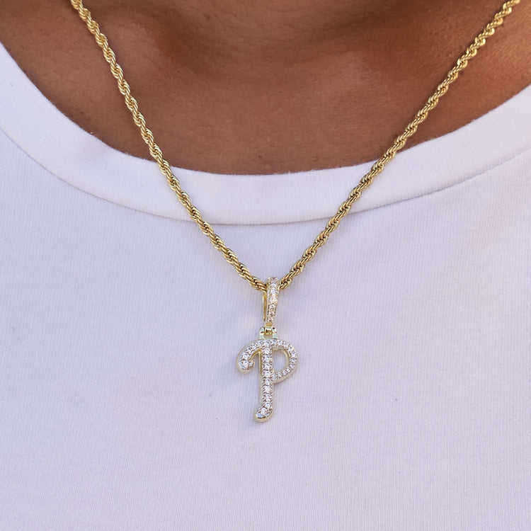 Gold baseball pendants sale
