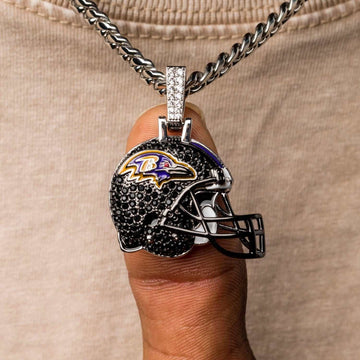 Baltimore Ravens Helmet Pendant